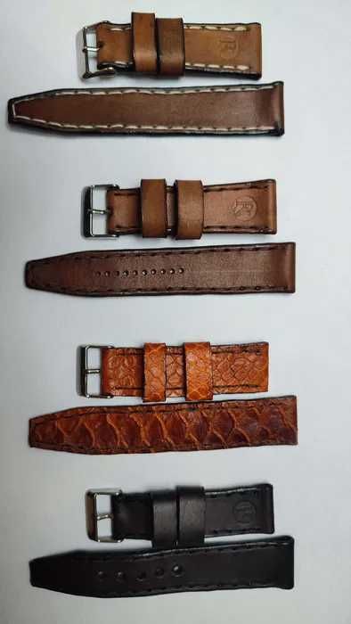 Paski do luksusowych zegarków - ręcznie robione / na zamówienie
