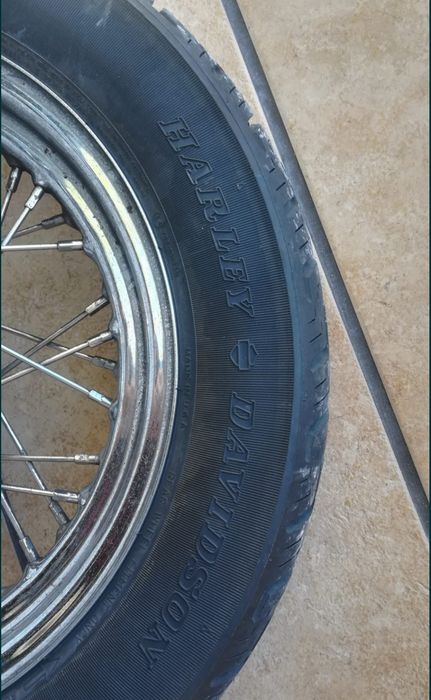 Roda 16 para harley davidson com pneu 120