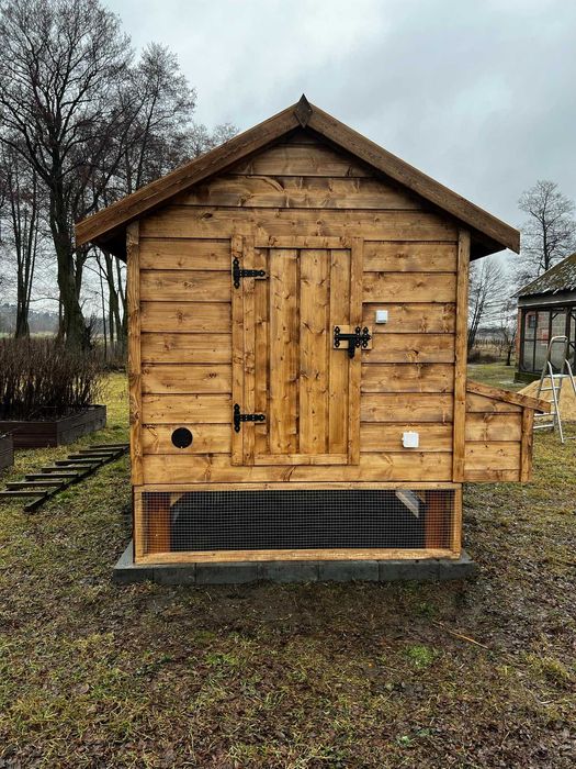 Kurnik dla kur 200x150x210h + woliera 200x500 od PRODUCENTA!!!
