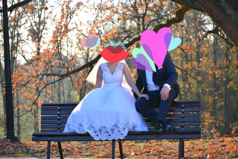 Przepiękna suknia ślubna