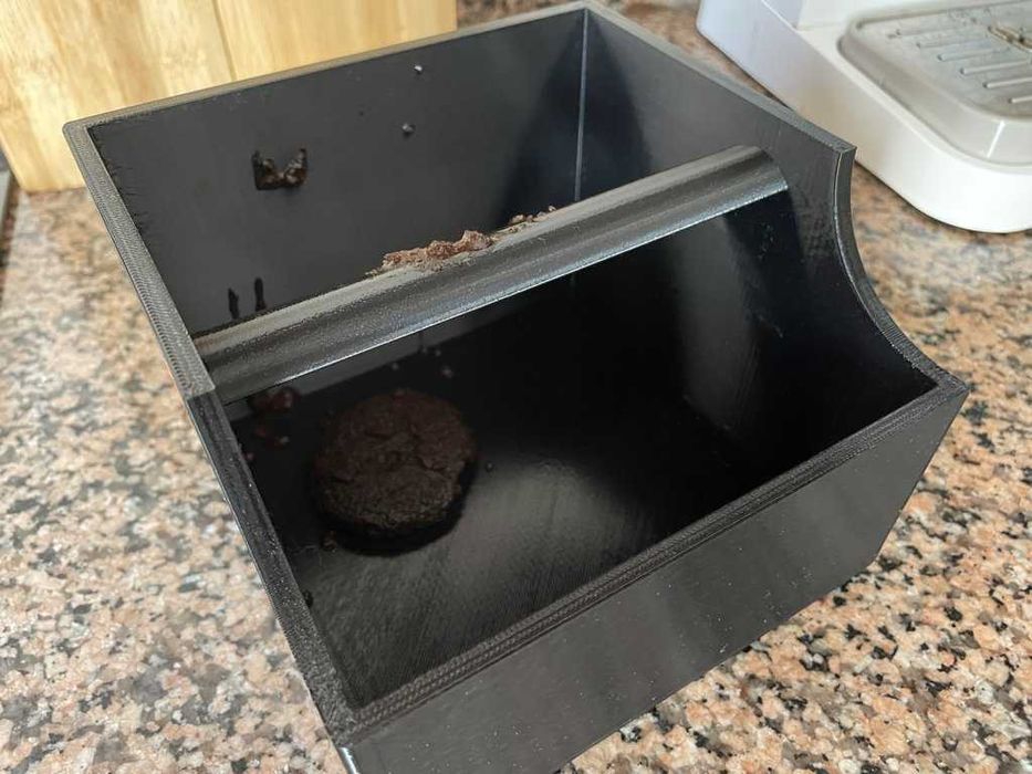 Caixa para borras de café (knock box) – PETG 3D