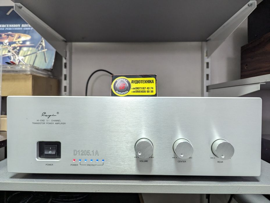 Hi-END Мощный! 5.1 Chanel Cayin D1205.1A. Мостовой режим! Вес 25 кг.