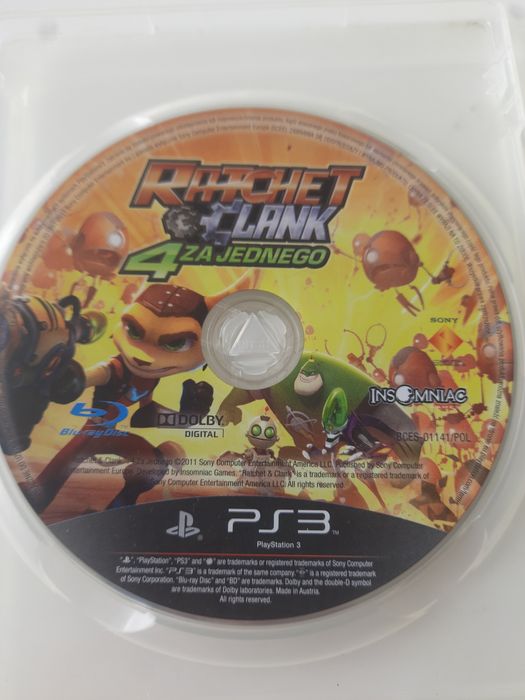 Gra Rocket Clank 4 za jednego Ps3 PlayStation  3