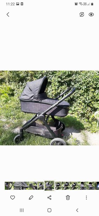 Wózek Maxi cosi Adorra nomad black 2in1