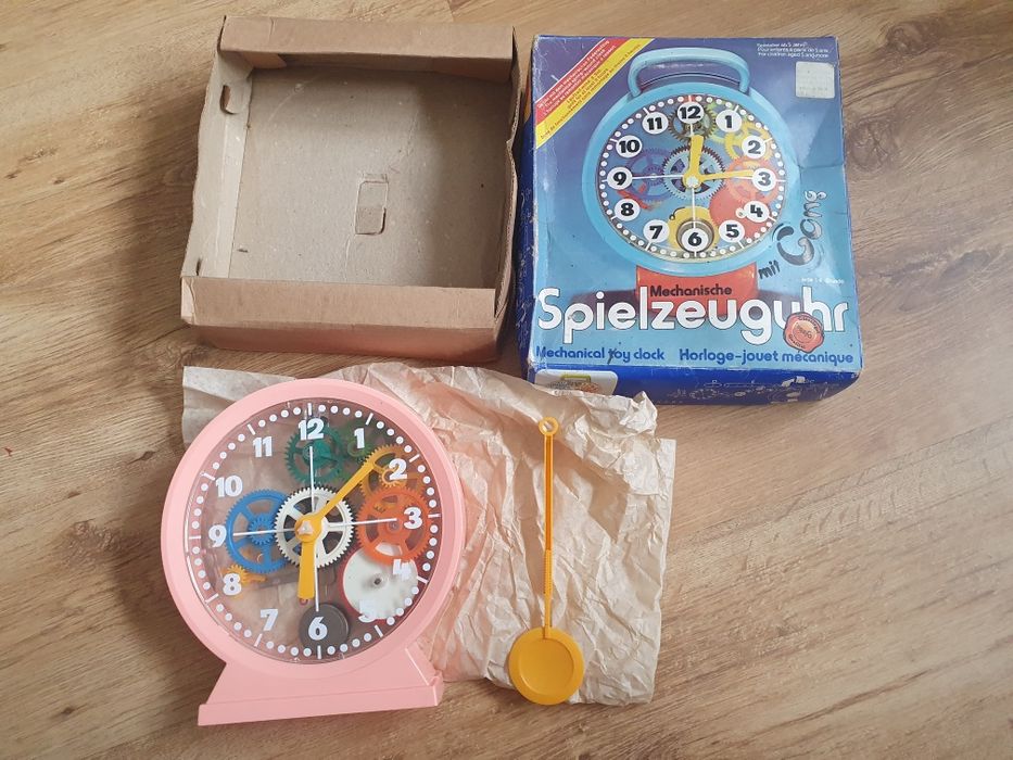 Игрушка СССР ГДР GDR Конструктор СССР Детские заводные часы НОВЫЕ !