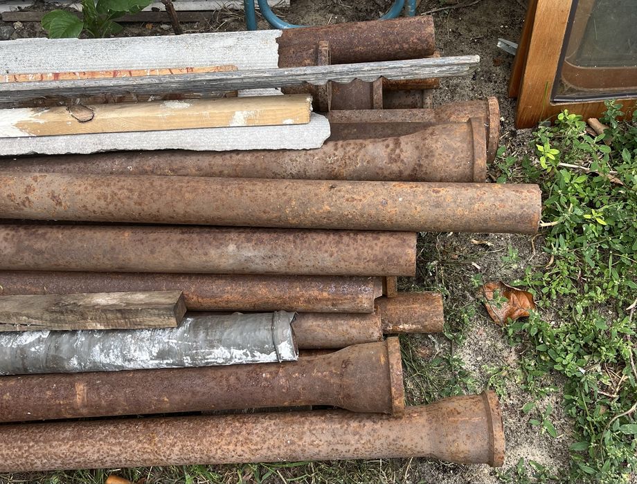 Продам чугунні труби для забору