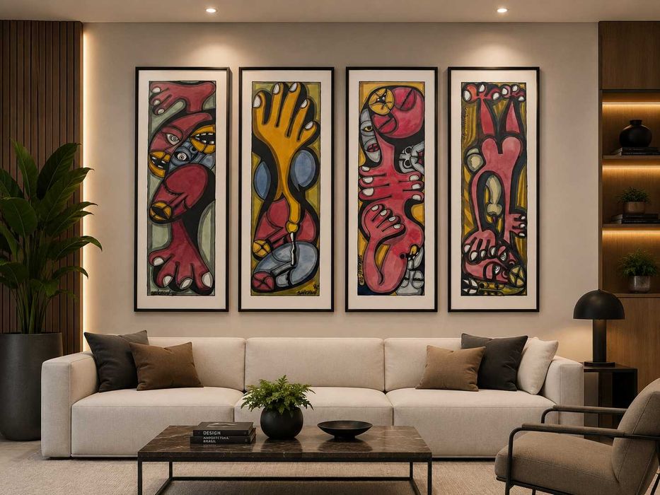 Pinturas de Ernesto Shikhani