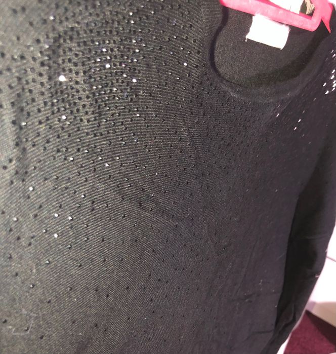 Sweter cardigan krysztalki Sfera Bershka 36 S