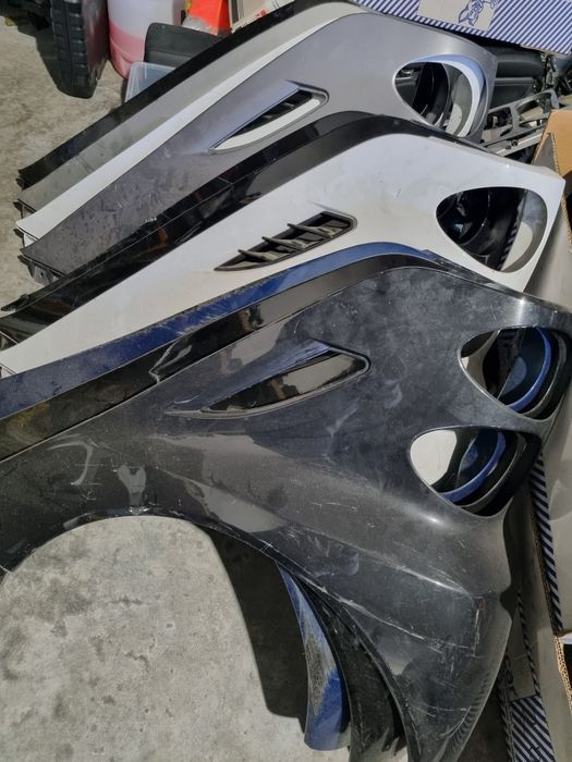 Smart fortwo 451 guarda lamas de tras