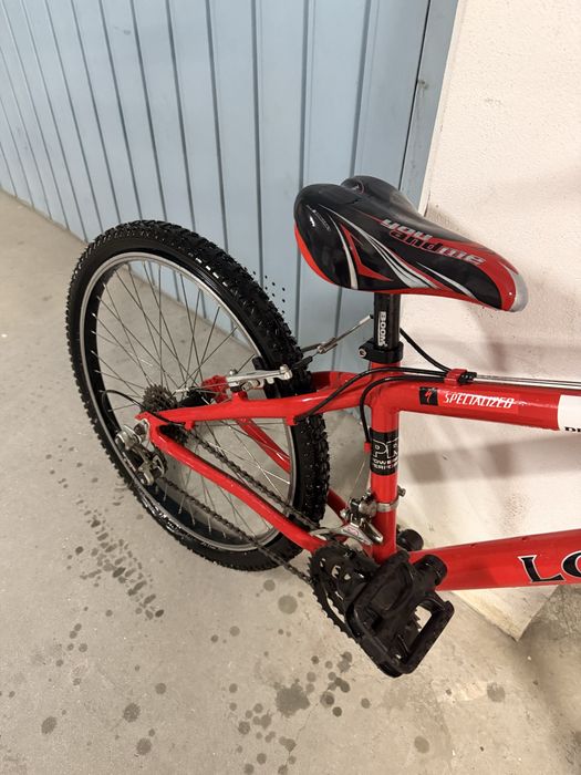 Bicicleta para jovens Vermelha Logic