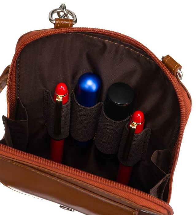 mini torebka damska ze skóry naturalnej