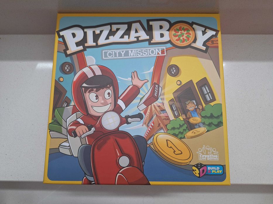 Jogo de Tabuleiro - PIZZA BOY