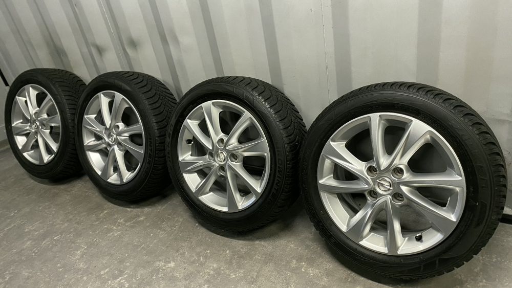 Felgi Koła Opel 16" 4x108 z oponami 195/55 R16 Corsa F