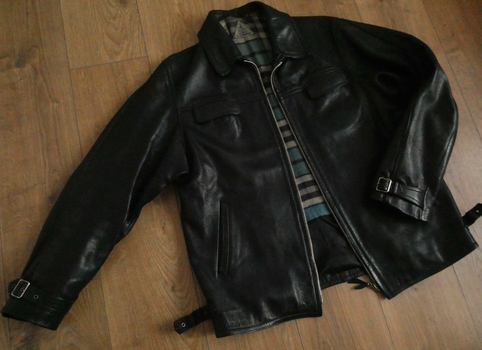 Kurtka skórzana męska AERO skóra PILOTKA biker LEATHER  M/L