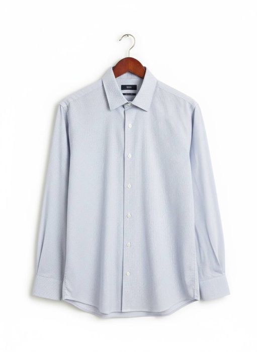 Рубашка Hugo Boss оригінал M у клітинку