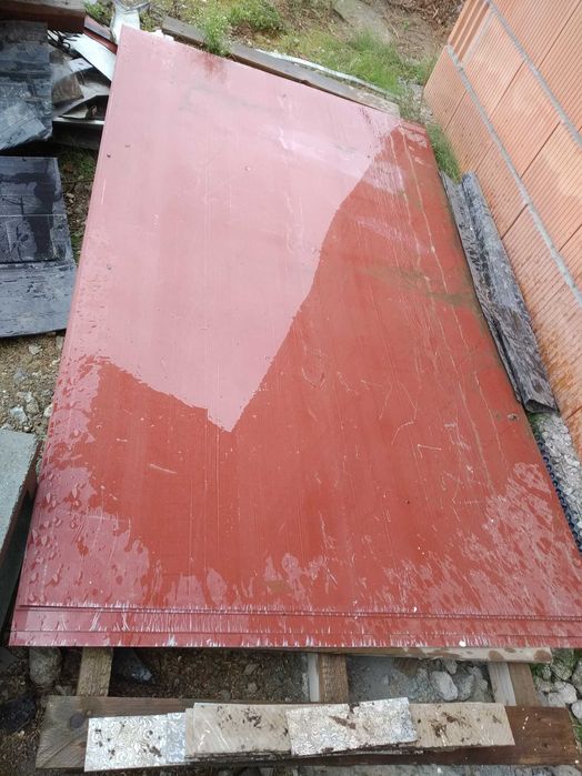 Blacha płaska mat 3009 kasztan 1,25 x 2 m