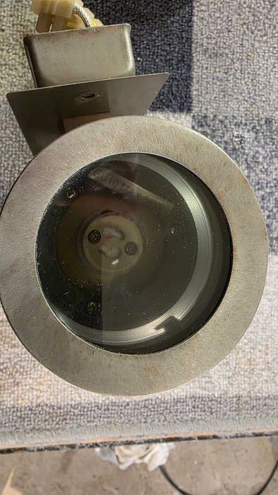 Lampa Conrad GU10x2 stal nierdzewna - jak nowe 7 szt.