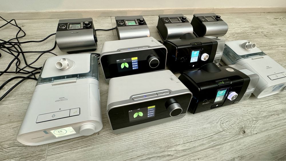 Храп та апноє Автоматичні Сіпап апарати маски, Resmed, Philips, Resvent, лікування хропіння та затримок дихання уві сні сіпап терапія, налаштування