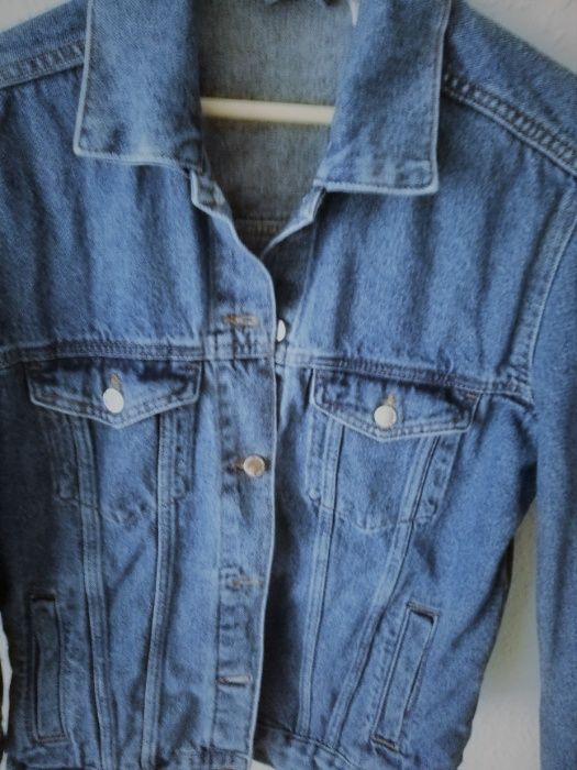 KURTKA jeansowa, katana, M, uniseks, z kieszeniami, młodzieżowa :) HIT