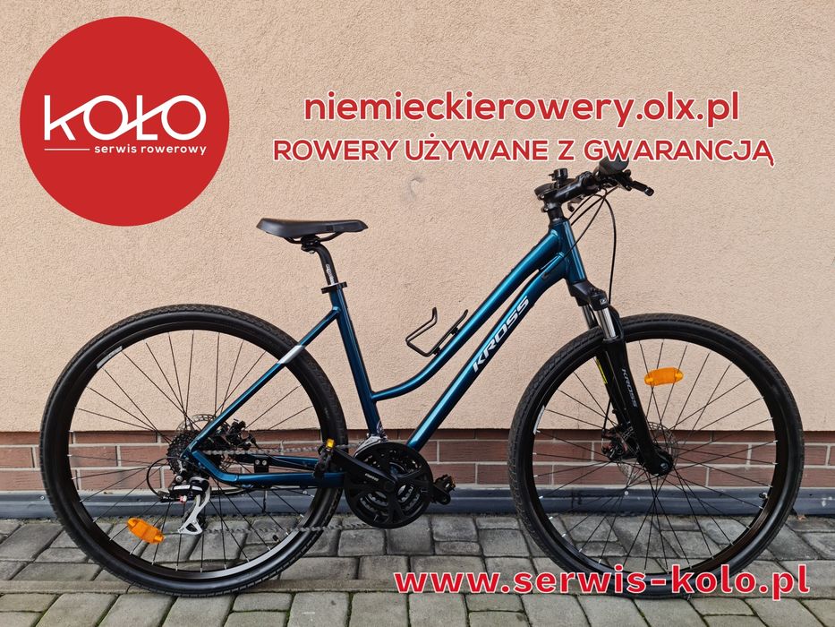 Rower damski crossowy KROSS koła 28 SHIMANO ACER aluminium rabat WYSYŁ