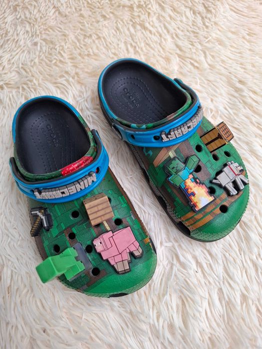 Детские Crocs minecraft р. С 12