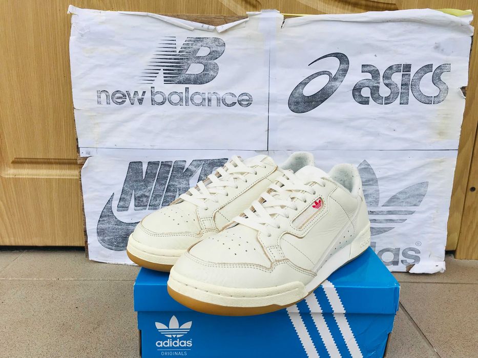 Кроссовки Adidas Originals Continental 80 кожаные кеды для тренировок