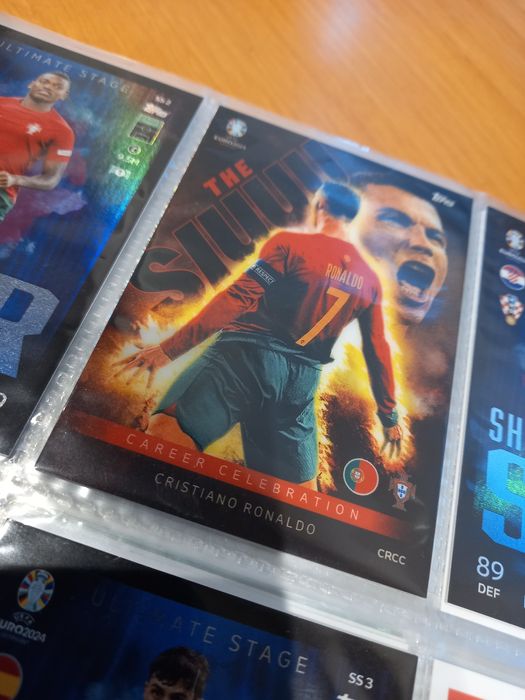 Topps ! CR7 Celebração  Ultra rara