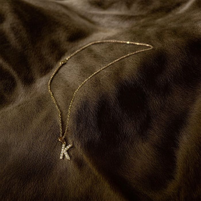 Nowy naszyjnik litera K