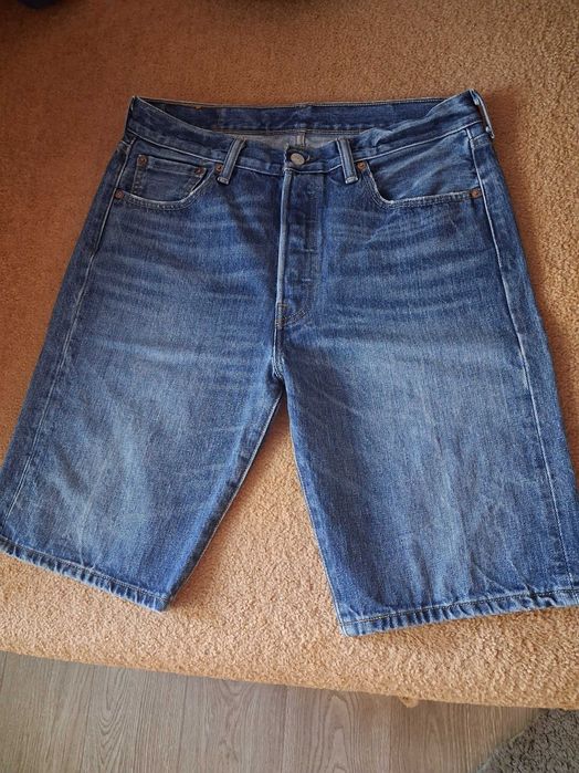 Шорти джинсові сині чоловічі LEVI STRAUSS в дуже гарному стані