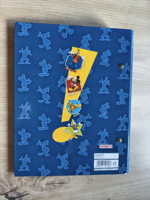 Segregator A5 Myszka Mickey unikat