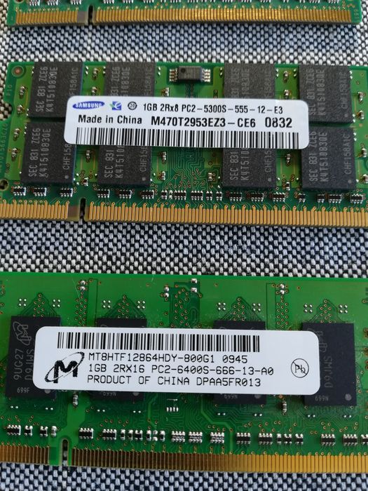 Memorias RAM portatil