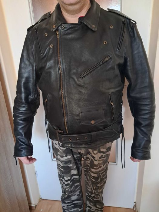 Sprzedam kurtkę skórzaną na motocykl