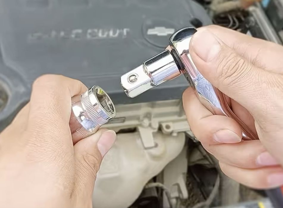 Набір перехідників квадрату 1/4" 3/8" 1/2" 6шт Хромованадієва сталь