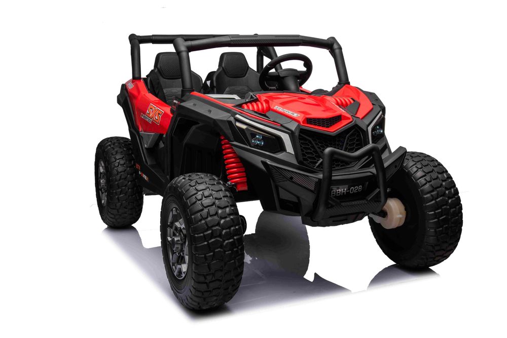 Dwuosobowe Buggy na akumulator UTV X3 Off-Road BBH-028 czerwone