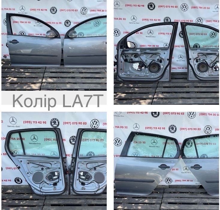 Двері передні задні Golf 5 хетчбек LA7T двери задние передние Гольф5 хетчбек дверь дверка golf 5