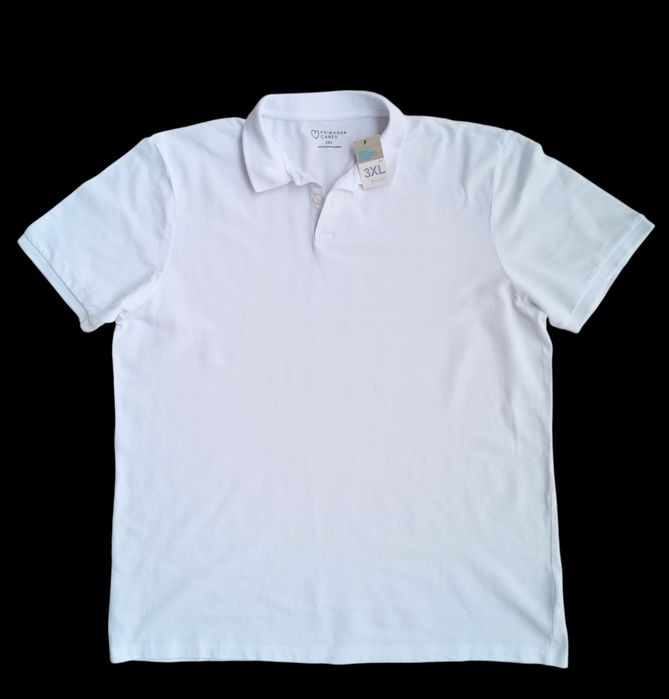 Nowa z metką, męska koszulka polo Primark 3XL biała