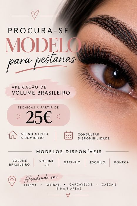 Procura se modelos para pestanas