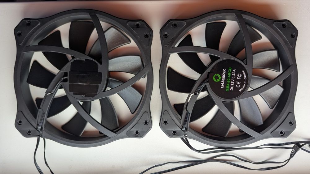Вентилятори для корпусу Gamemax 200мм PWM ARGB