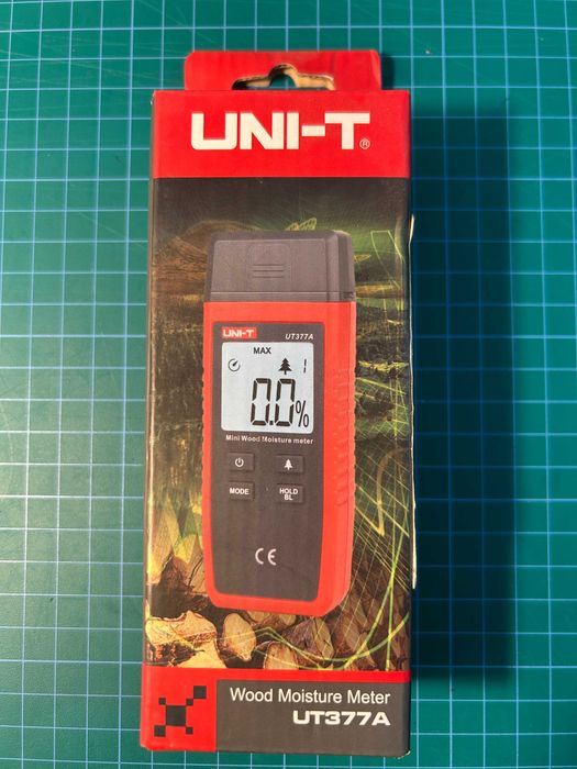 Wilgotnościomierz do pomiaru parametrów drewna UT377A LCD UNI-T