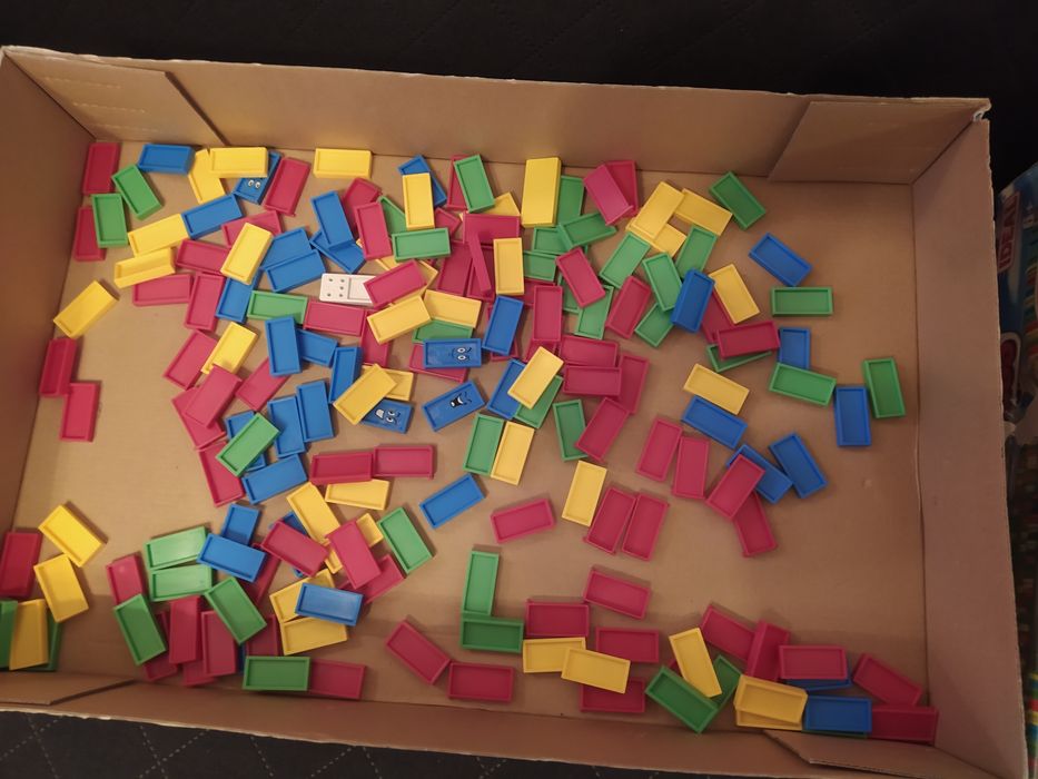 Zestaw Domino Express klocki samochód