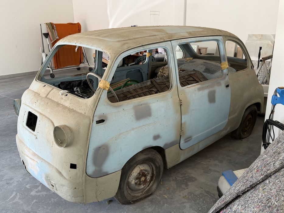 Fiat Multipla 600 classico - Projecto de restauro