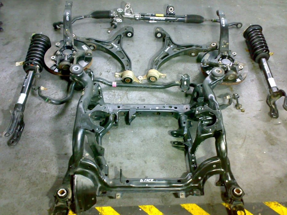 jeep grand cherokee wk2 iv 3.6 2014 - 2016 sanki przednie ława belka przód