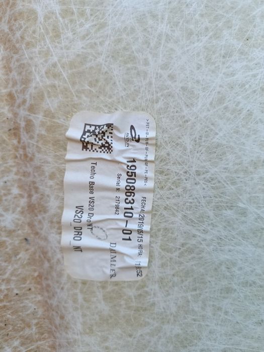 Стеля мерседес віто-447  2019р.в