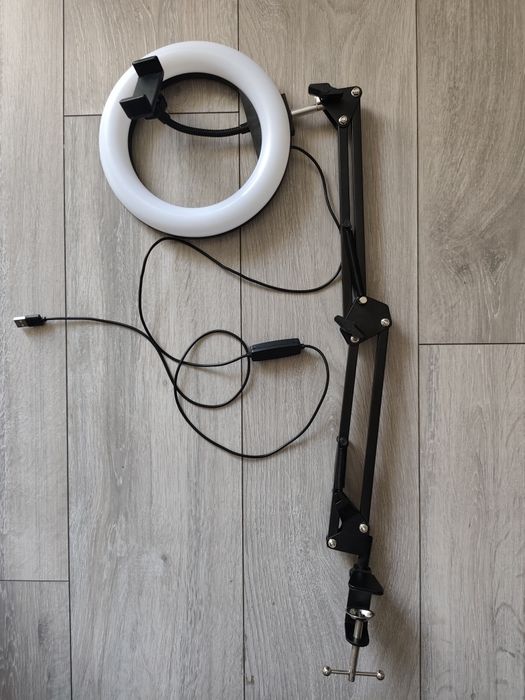 Lampa pierścieniowa LED statyw do nagrywania