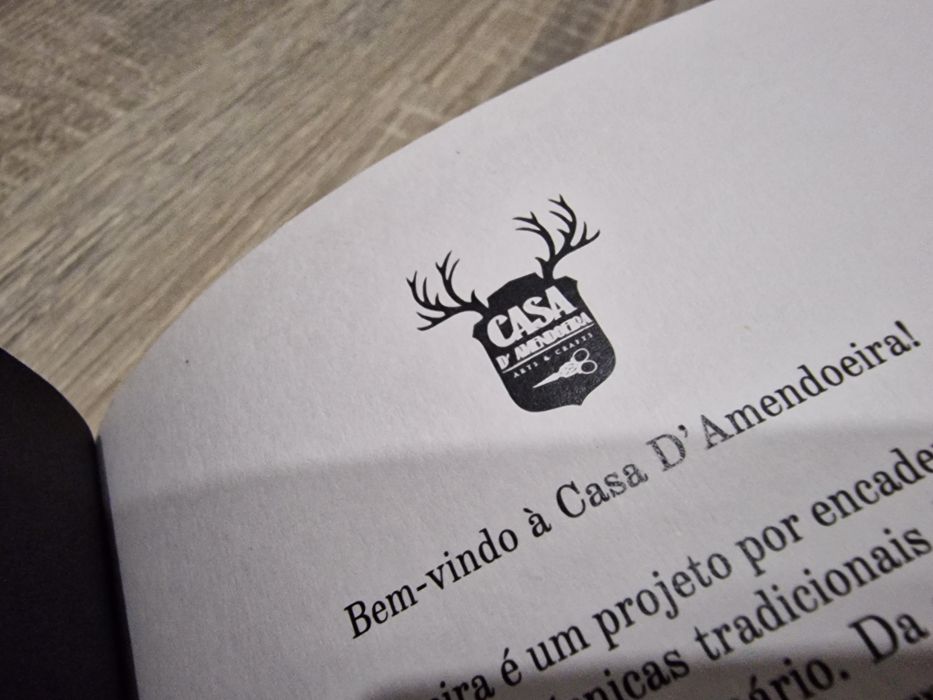 Caderno duplo casa d'amendoeira