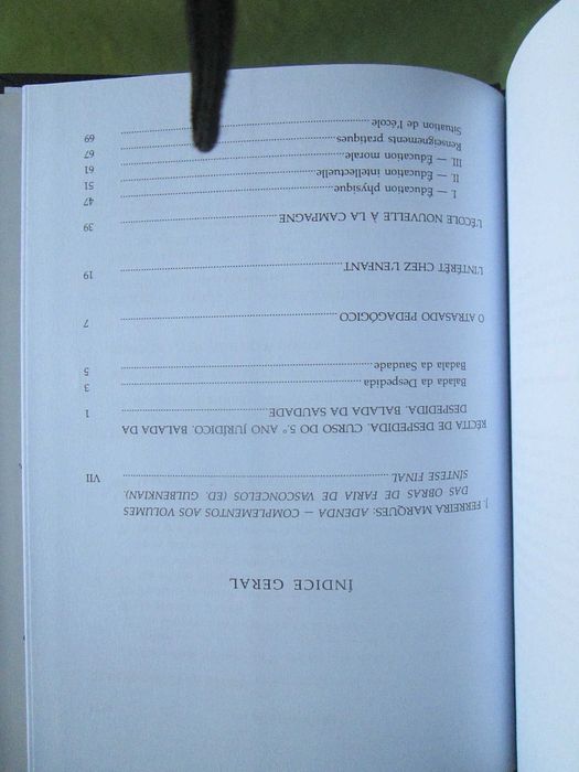 Faria de Vasconcelos - Obras Completas VII Adenda