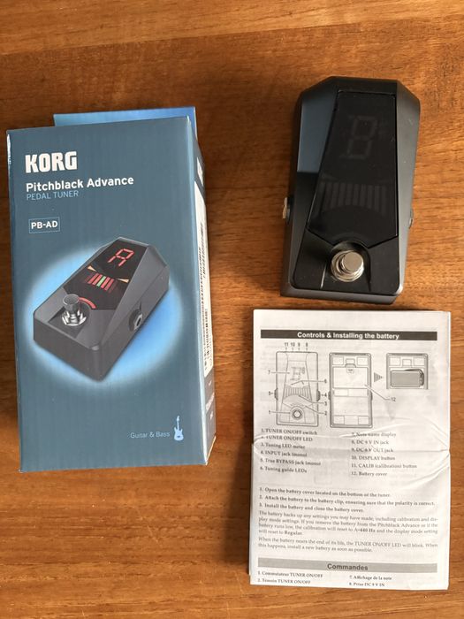 Korg Pitchblack Advance tuner stroik