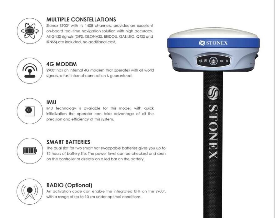 GPS Rover Stonex S900+