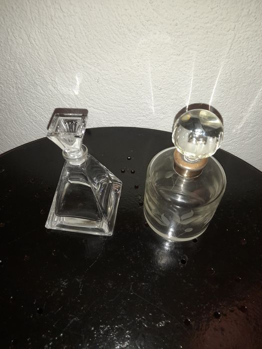Frascos cristal vintage