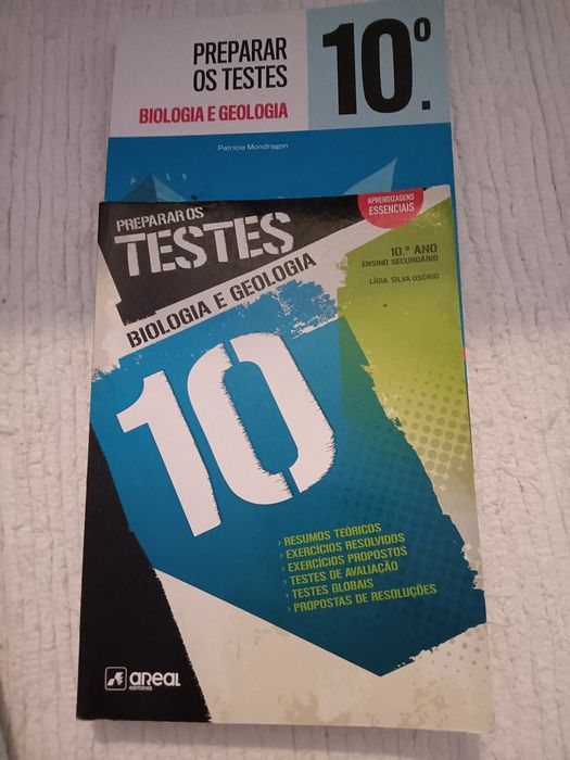 Livro de preparação para os testes de Biologia e Geologia 10° ano.